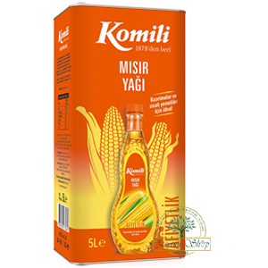 روغن ذرت کومیلی 5 لیتری حلب