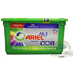قرص ژله ای آریل 3 در 1 لباسشویی 42 تایی