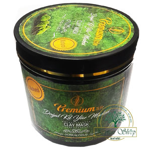 ماسک صورت طبیعی خاک رس با عصاره خیار پرمیوم لایف حجم 600 میل