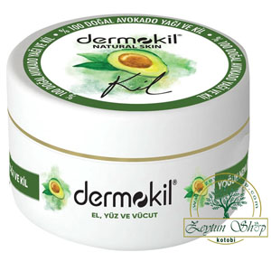 کرم مرطوب کننده عصاره روغن آووکادو درموکیل حجم 300 میل