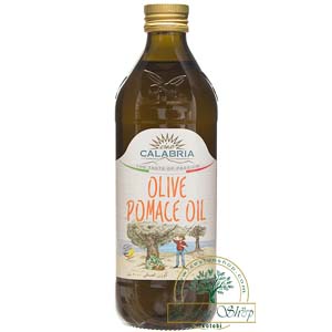 روغن زیتون کالابریا 1 لیتری شیشه سرخ کردنی